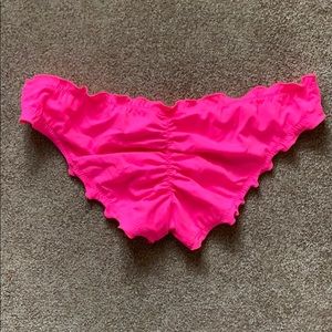 Victoria’s Secret Ruffle Cheeky Bikini Bottom